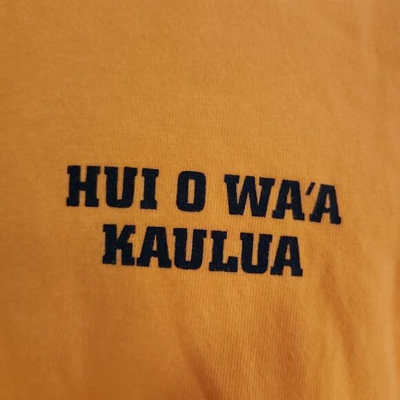 Hui O Wa'a Kaulua Double Hull Canoe Lahaina T-shirt XL - Picture 2 of 7